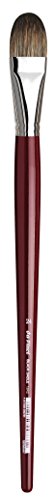 da Vinci Oil & Acrylic Series 1842 Oil Paint Brush, Fat Filbert Russian Black Sable, Size 24