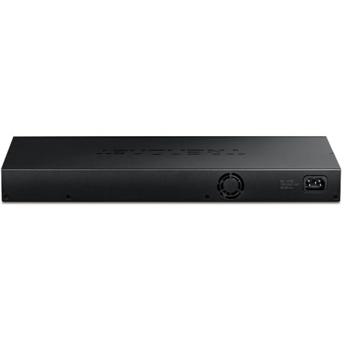 Image of TRENDnet TPE-BG182g, 18-Port Gigabit PoE++ Switch,440W PoE Budget, 1U 19 inch Rack mountable Metal housing, Lifetime Protection