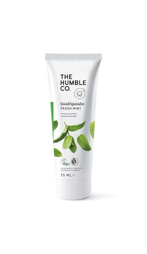 The Humble Co. Natürlich Zahnpasta mit Fluorid (1 x75ml) | Frische Minze | Umweltfreundlich, Vegan, Zuckerfrei… – Ansicht 4