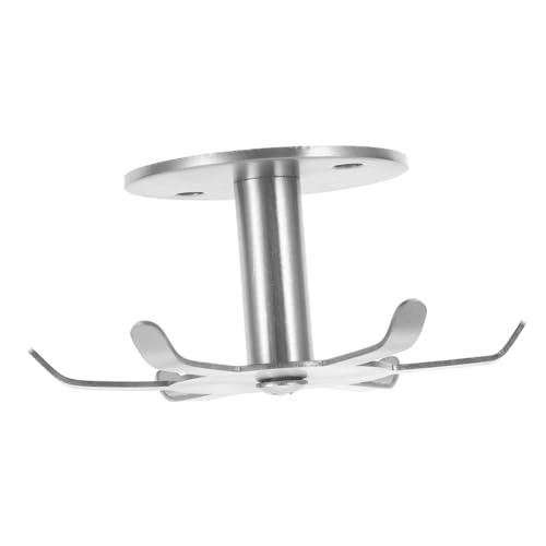 VERDANVERSE ステンレス製転式キッチンツールハンガー 耐荷重多機能フック 台所収納 吊り下げ簡単 戸棚下設置可能 キッチン調理器具や小物整理