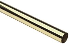 Lavi Industries 00-A110/6 6 FT Polished Brass 1-1/2" OD Tubing 0.05" Thickness
