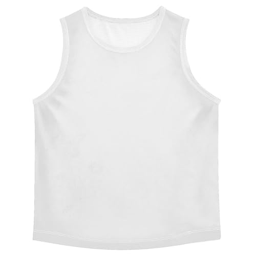 J JOYSAY Deep Red Boys Tank Top Sleeveless Muscle Shirts Quick Dry Kids T-Shirts 3-15T