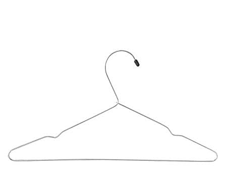 Jogo Cabide Aço Cromado com Cava 6 Unidades - Araminas