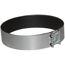 DL Wholesale Noise Reduction Clamp 12in with Neoprene Lining for Fans Filters and Ducting Vibration Control