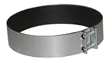DL Wholesale Noise Reduction Clamp 12in with Neoprene Lining for Fans Filters and Ducting Vibration Control