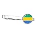 New 2026 Iraq, Yemen, Nepal, Bangladesh, Maldives, Lebanon National Flag Glass Tie Clip Ornament For Male Gentleman Gift Jewelry Fashion Accessories Creative