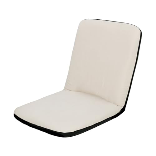 Xalteafe Silla De Ventana De BahíA,Silla De Suelo Plegable con Respaldo,Silla De Suelo Ajustable para Tatami,Ligera Y PortáTil,para Salas De Estar Ventana Mirador