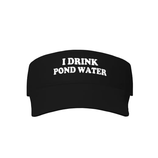 Baseball Cap I Drink Pond Water Umbrella Cap Adjustable Classic Sports Hat for Hiking, Golf, Running, Sports, 52-63 cm
