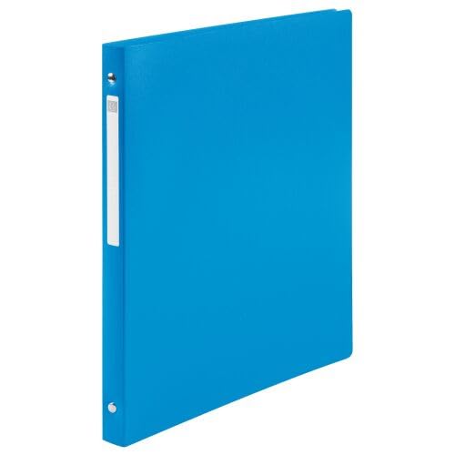 EXACOMPTA Lot de 20 Classeurs souple 4 anneaux dos 20 mm A4 bleu