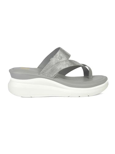 Image of Bata Comfit Women Toe Ring Wedge Heel Sandal