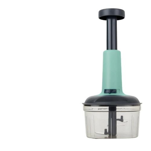 Hand Push Manual Kitchen Chopper with Stainless Steel Blades for Vegetables and Fruits-image-21