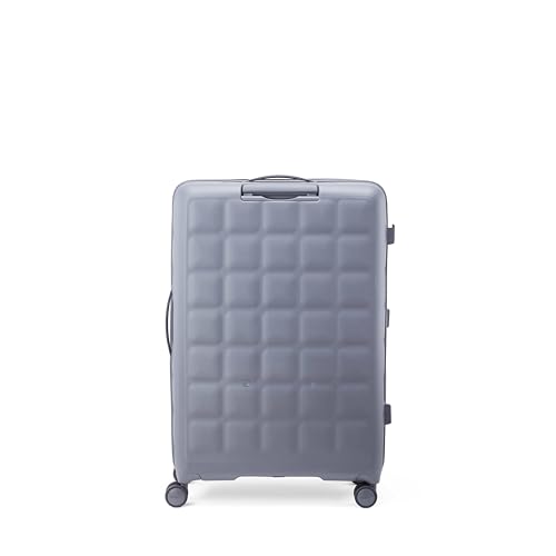 Image of American Tourister Bitbloc | Check-in Trolley Bag (79.5 cm) | 106 Ltrs | 360 8 Wheel Spinner | Hard Case | Recessed TSA Lock | 3 Years Global Warranty | Grey