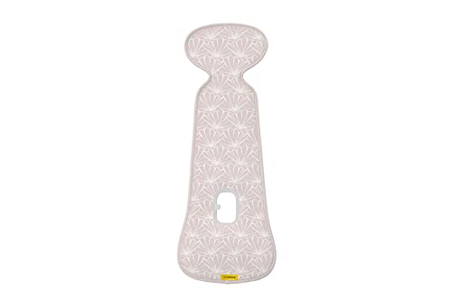 AeroMoov Matelas AirLayer pour chaise Groupe 1 Seashell Sand - Tapis 3D en doublure douce avec structure alvéolaire respirante qui garde votre bébé au frais et au sec dans son groupe 1 Cover