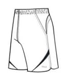 Fila Short Prato für Tennis XXL