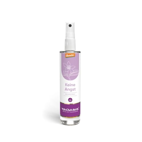 Baldini Raumspray „Keine Angst“ – 50 ml naturreines ätherisches Bio-Duftöl mit Neroli, Sandelholz & Vanille – beruhigend, harmonisierend, Demeter-zertifiziert, vegan