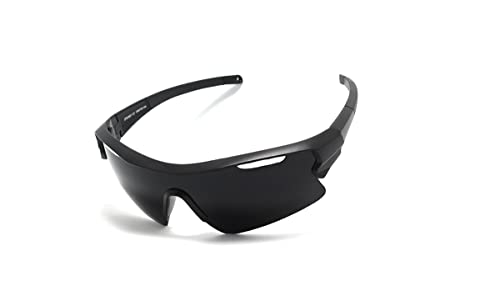 Óculos De Sol Esportivo Unissex Ciclismo Montanhismo Esporte Ao Ar Livre Cx-2802 (Preto)