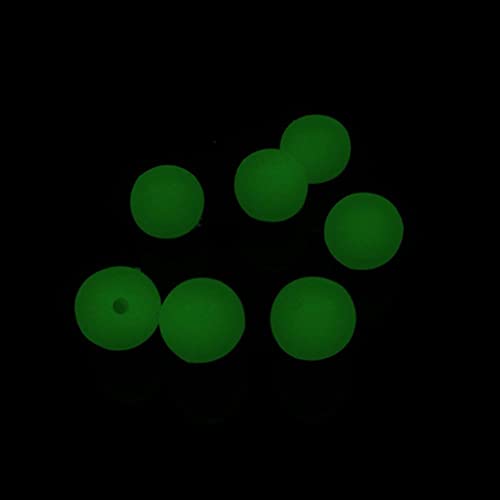 TOSSPER Perles De Pêche Lumineuses De 200pcs Perles De Pêche Fluorescentes Fluorescentes Fluorescentes Flottants… - Image 8