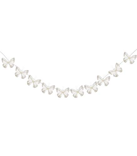Preisvergleich Produktbild ATMOSPHERA Lichterkette, 10 Schmetterlinge, LED, L 165 cm, Winterwerkstatt