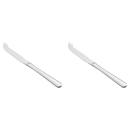 Tala Performance Stainless Steel Cheese Knife, Stainless Steel with Mirror Polish Finish, Dishwasher Safe, Metallic Silver (Pack of 2)