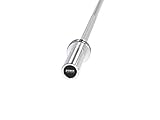 Power Systems Junior Training Bar - 10kg - 25mm - Black Zinc and Stainless Steel