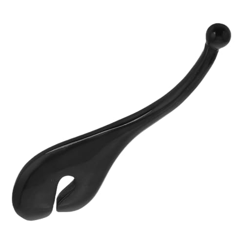 WOFASHPURET Horn Material Eye Massager Portable Face and Neck Tool Manual Massage Stick for Acupoint