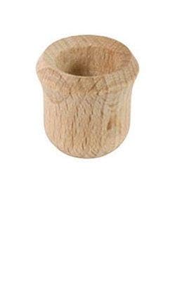 Części zamienne i majsterkowicz wymagają drewnianego rękawa dzwonka w formie 100 sztuk szerokości x wysokości x głębokości 2,4 cm x 2,4 cm x 2,4 cm Erzgebirge właściciel świeczek podgrzewaczy