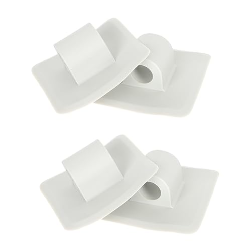 Sosoport 4pcs Motor Mount Clip for Kayak Inflatable Boat Engine Stand Holder Lightweight Design for Easy Installation Horizontal Vertical Surfaces Reinforced Material for Durability and Uv