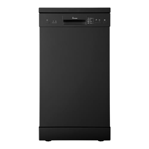 KKT KOLBE Geschirrspüler Spülmaschine | freistehend | 45 cm | Schwarz |...