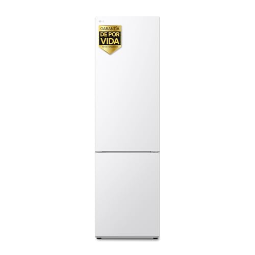 LG GBV22NCDSW - Frigorífico Combi, No Frost, 2,03 m de Altura, Capacidad 419 l, DoorCooling+, Cajón Fresh Converter, Serie 200, Clasificación D, Smart Diagnosis, Blanco Antihuellas
