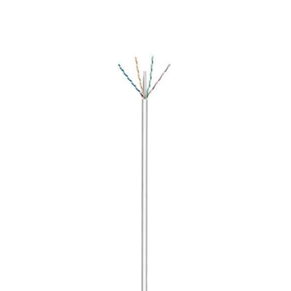 Ewent IM1217 305 metrów kabel sieciowy Ethernet CAT.6, CCA, LSZH, ekranowany U-UTP, RJ45, AWG23/1, Cewka, Gigabit LAN High Speed do Internetu, idealny do PC, router, modem, TV, PS5, Xbox, Szary
