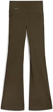 PUMA Kadın W TAD ESSNTL HW BOOTCUT PANT Eşofman Altı Dark Olive S - Görsel 5