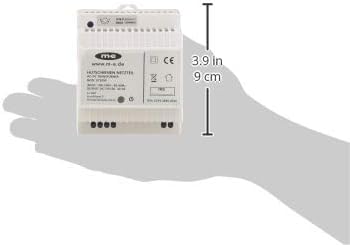 m-e DT-2000 Elektronisches Hutschienen-Netzteil, weiß, (WxHxD) 77 x 97 x 56 mm, Mit Energiespartechnik