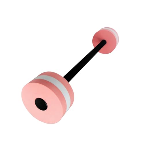 Yiju EVA Foam Water Barbell for Aquatic Training, Pink