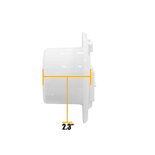 Halotronics Rv 4 1/4-Inch Round Electrical Cable Hatch For 30 Amp Cords (Black) #TOP6