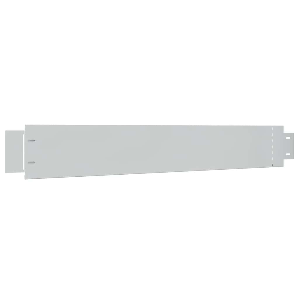 EBZFASO Steel Lawn Edging, Steel Edging 14 Galvanised Garden Border Of 10,15,20(20 Set)