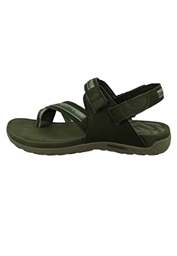 Image of Merrell Terran 3 Cush Convert Post Women Sandals, Nubuck Leather Upper and Adjustable Hook-Loop Closure