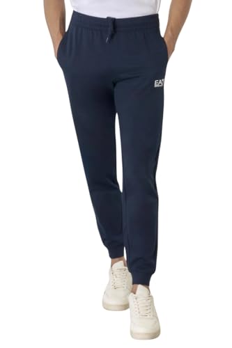 EA7 Pantalon Bleu homme 8NPP64-PJVTZ jogging sport et décontracté