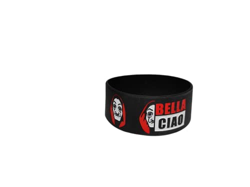 Elegant Attire Club (bella ciao) Money Heist Wristband ❤️😎( Pack of 1 )