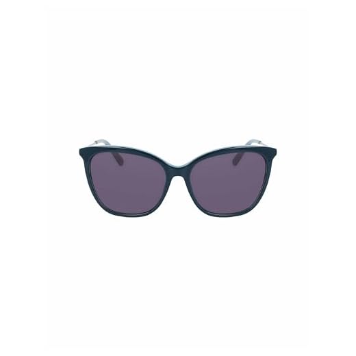 Gafas de sol cuadradas de gran tamaño, verde azulado, 57/16/145