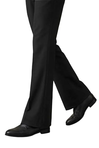 Image of Men's Trendy Bootcut Trousers - Modern Flared Fit | Premium Formal Pants