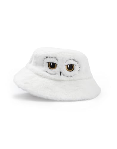Harry Potter Hedwig - Gorro unisex para niños, diseño liso clásico en material esponjoso, ideal para aventuras al aire libre, disfraces y eventos temáticos