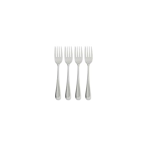 Oneida Satin Sand Dune Flatware Salad Forks, Set of 4 Cover