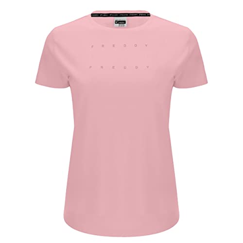 FREDDY T-Shirt a Maniche Corte in Jersey Leggero