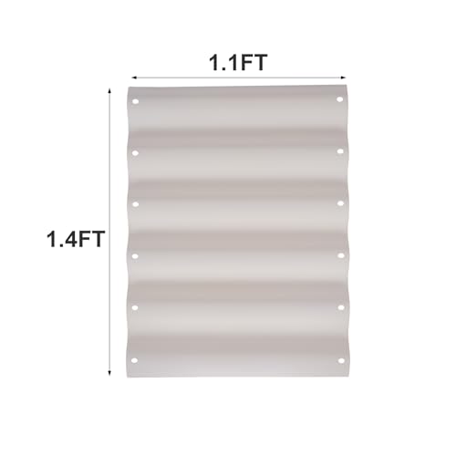 Kit d'extension de 4 m avec 2 panneaux droits larges blanc pour protection intérieure - 3