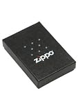 Zippo Zapalniczka Sztormowa, Vintage Case Brushed Brass, Model Podstawowy, do Ponownego Użytku, Wiatroodporna Konstrukcja, Pudełko na Prezent, Wyprodukowano w USA