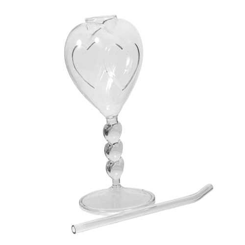 CIYODO Bicchiere da Cocktail Forma di Trasparente in Vetro per Vino e e Versatile per Cocktail Vino Dessert per Feste e Uso