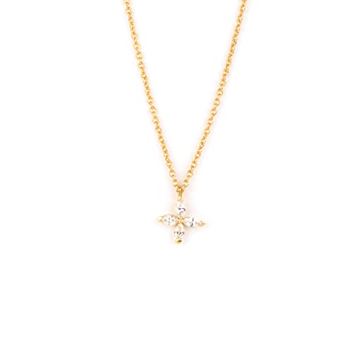 Shaya by Caratlane | 925 Silver|Leaf a Mark Necklace in Gold Plat...
