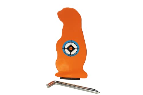 Do All Outdoors Prairie Popper Pop-Up Steel .22 Shooting Target,Orange #TOP2