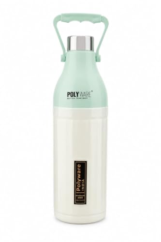Image of Magnum 2500 Insulated Water Bottle with Handle |PU Insulated| Leakproof| BPA Free| Keeps Water Cool for Long Hours| 2000 ML Approx| PST