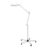 Utilisation polyvalente et qualité cadeau: Lampe Loupe 8X non seulement il convient aux soins précis dans les salons de beauté, mais il peut également servir de source de lumière d'appoint pour la lecture ou le travail ; son apparence raffinée et ses fonctions pratiques en font un cadeau idéal pour la famille, les amis, les fêtes ou les emménagements, offrant une expérience confortable et pratique dans la vie quotidienne.